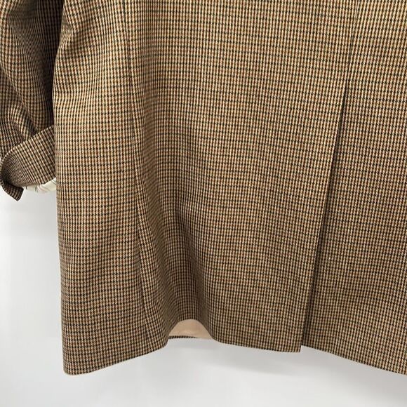 Lauren Ralph Lauren Houndstooth 3 Button Blazer - Picture 5 of 14